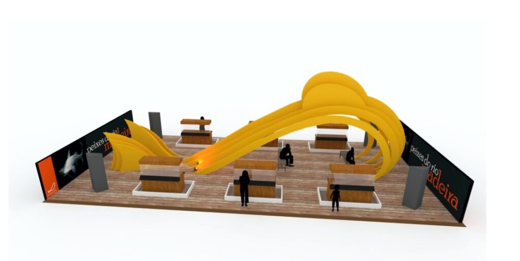 Maquete  - Peixes do Madeira, a nova atração no shopping