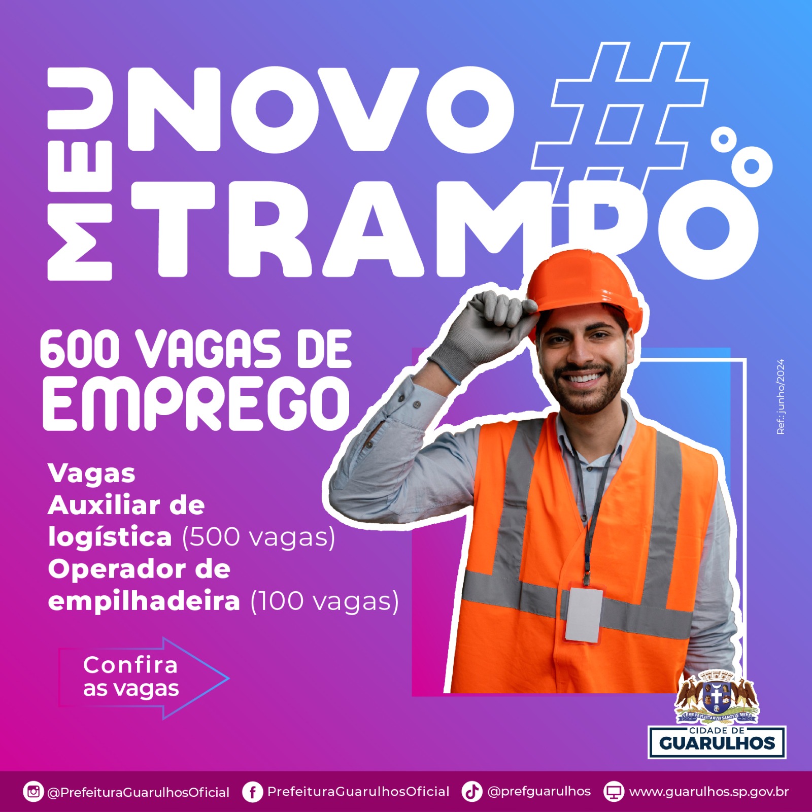 Ameg abre 600 vagas de emprego para auxiliar de logística e operador de empilhadeira Ameg abre 600 vagas de emprego para auxiliar de logística e operador de empilhadeira