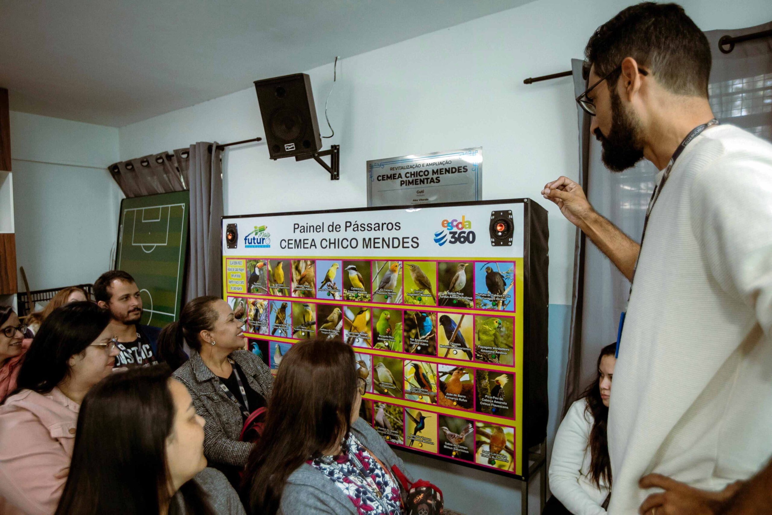 Cemea Chico Mendes recebe coordenadores pedagógicos para formação em educação ambiental Cemea Chico Mendes recebe coordenadores pedagógicos para formação em educação ambiental