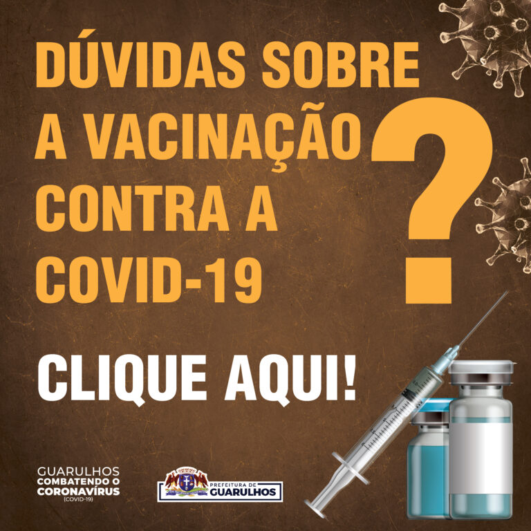 Dúvidas sobre a vacinação contra a Covid-19