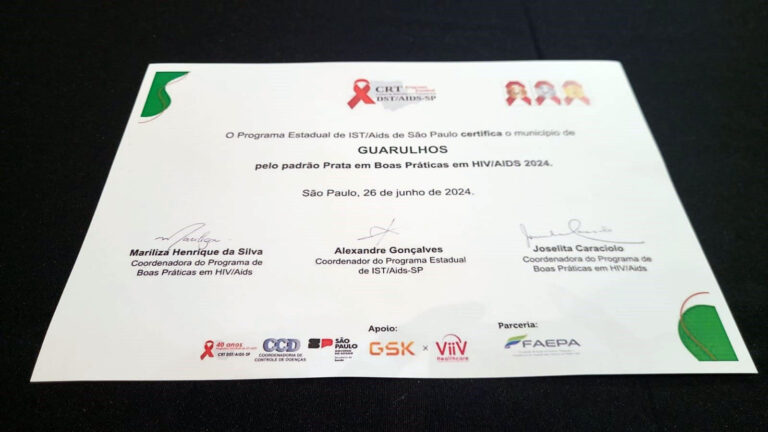 Guarulhos ganha o selo prata no fórum do Programa Estadual IST/aids