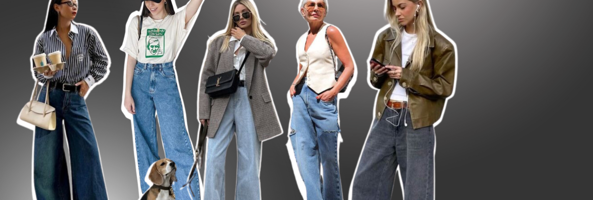 O mesmo jeans = 5 looks diferentes