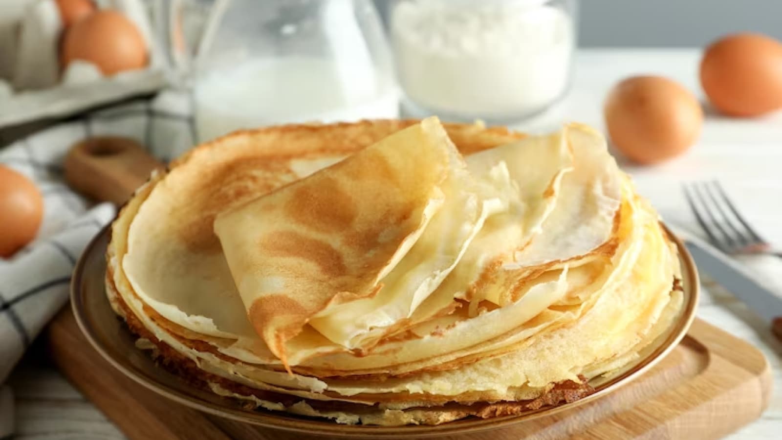 Receita de Panqueca de tapioca