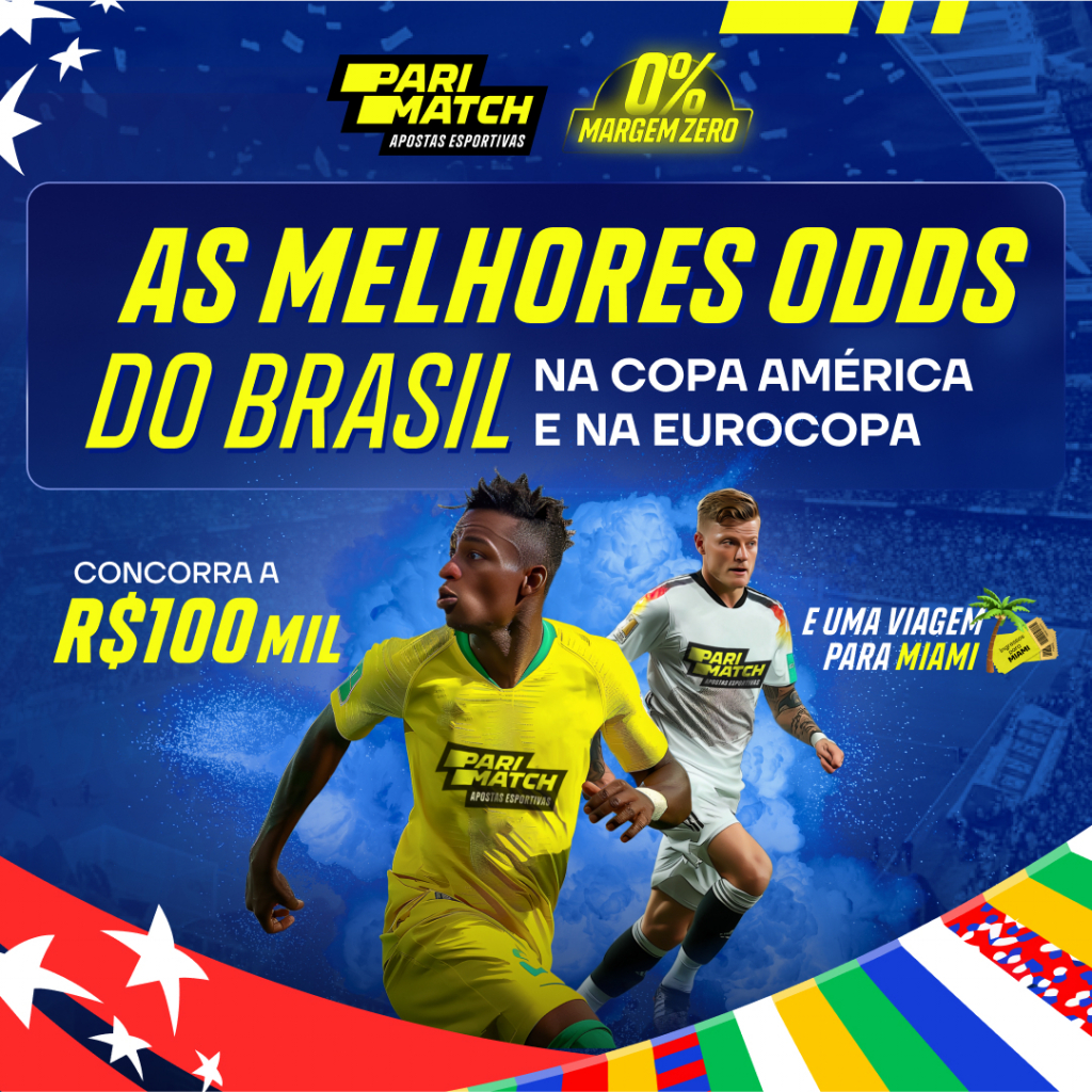 Quem é seu favorito: Brasil ou Argentina? Parimatch oferece margem 0% e as maiores odds para a Copa América e a Eurocopa 2024 Quem é seu favorito: Brasil ou Argentina? Parimatch oferece margem 0% e as maiores odds para a Copa América e a Eurocopa 2024