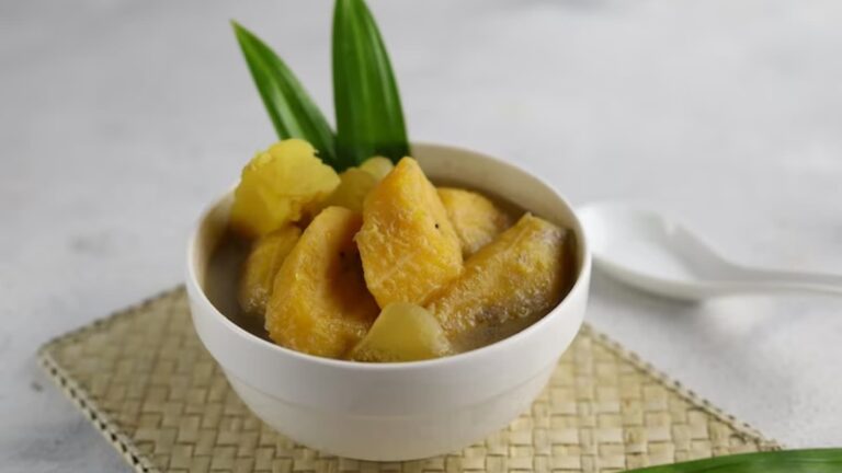 Receita de Banana da terra cozida