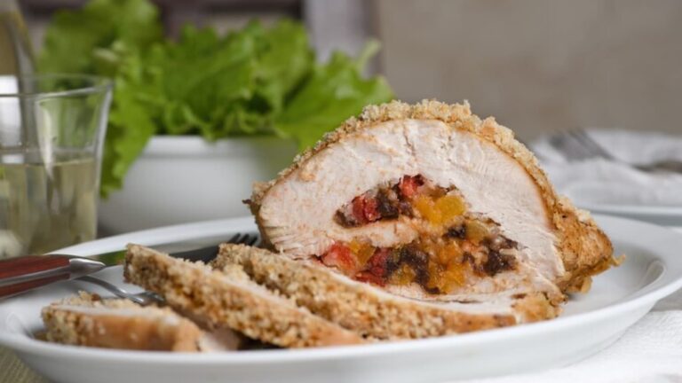Receita de Coxa de frango recheada