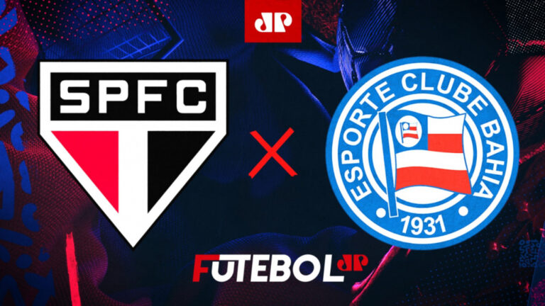 São Paulo x Bahia: confira a transmissão da Jovem Pan ao vivo