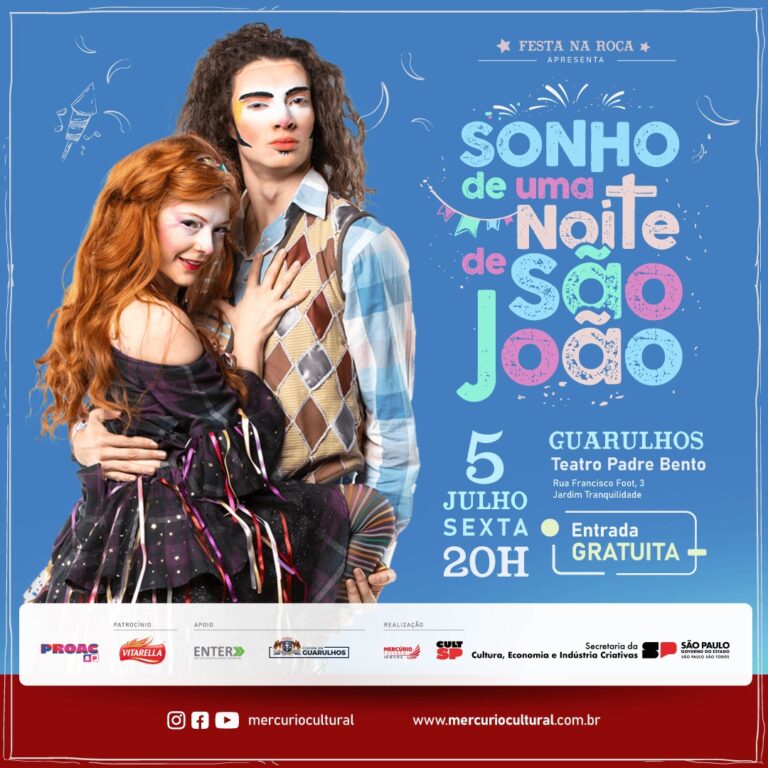 Teatro Padre Bento recebe o Festa na Roça com apresentação teatral e oficina gastronômica no dia 5