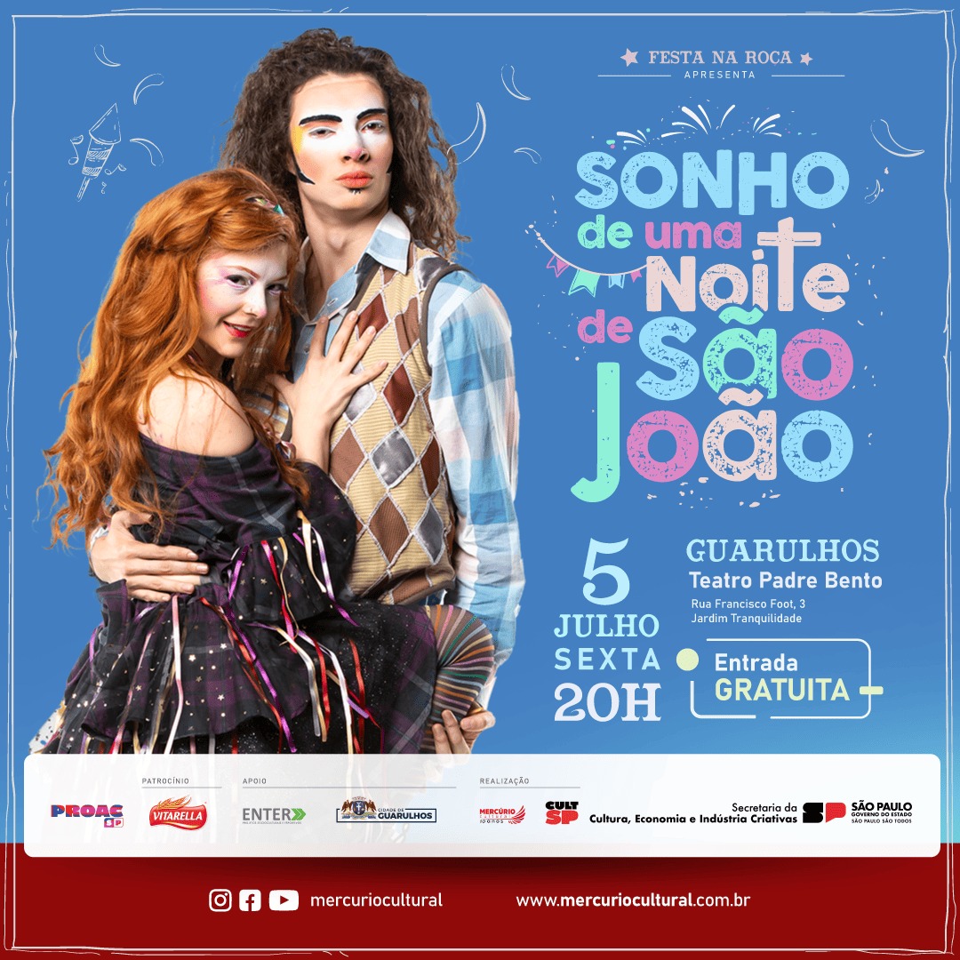 Teatro Padre Bento recebe o Festa na Roça com apresentação teatral e oficina gastronômica no dia 5 Teatro Padre Bento recebe o Festa na Roça com apresentação teatral e oficina gastronômica no dia 5