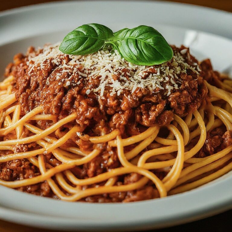 Receita de Espaguete à Bolonhesa: Uma Delícia Italiana em 55 Minutos! 🇮🇹