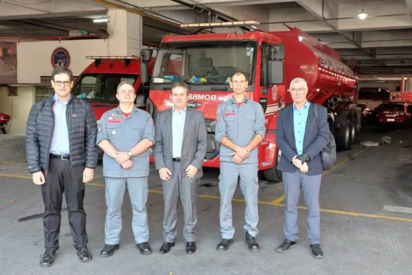 ABVE propõe teste simulado de incêndio de VEs aos Bombeiros