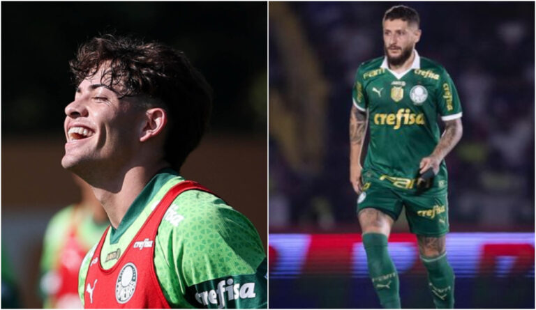 Agustín Giay treina pela primeira vez no Palmeiras e Zé Rafael tem lesão na coxa confirmada