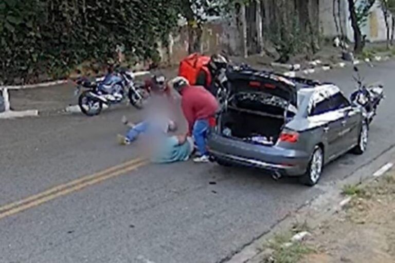 Após entregar tudo a ladrões, irmãos são obrigados a deitar na rua