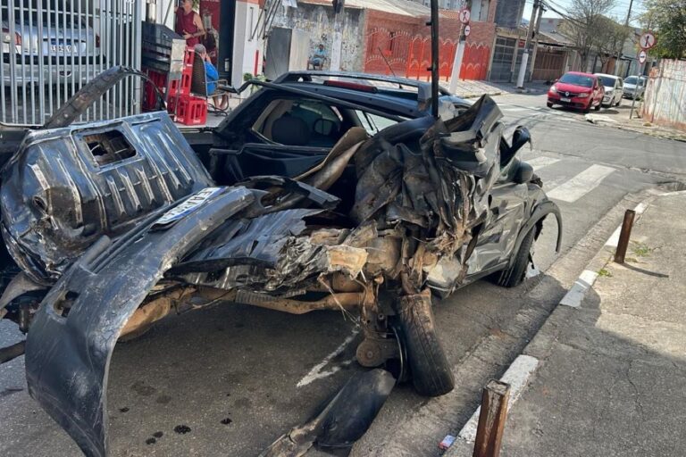 “Cena de terror”, diz motorista de carro destruído por Audi em Osasco