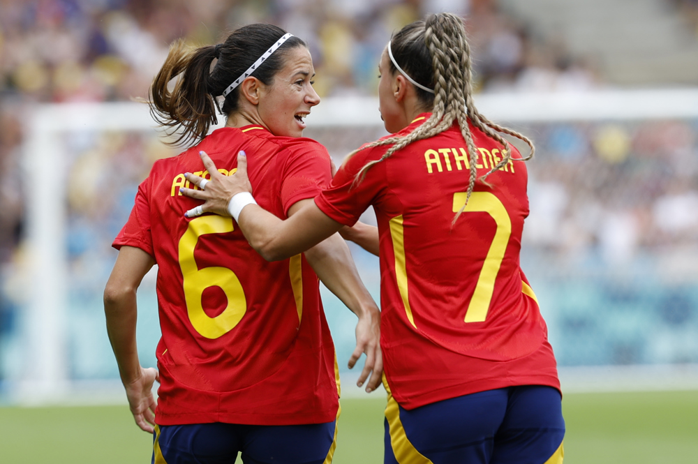 Com gol da melhor jogadora do mundo, Espanha vence o Japão na estreia do futebol feminino Com gol da melhor jogadora do mundo, Espanha vence o Japão na estreia do futebol feminino