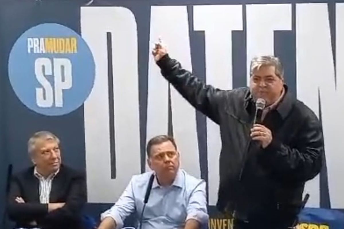Candidato a prefeito, Datena diz: “Objetivo principal é ser senador” Candidato a prefeito, Datena diz: “Objetivo principal é ser senador”