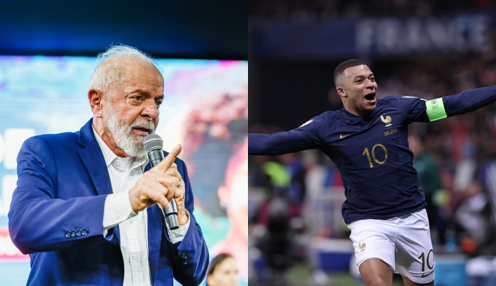 Lula celebra apelo de Mbappé por votos contra a direita nas eleições na França Lula celebra apelo de Mbappé por votos contra a direita nas eleições na França