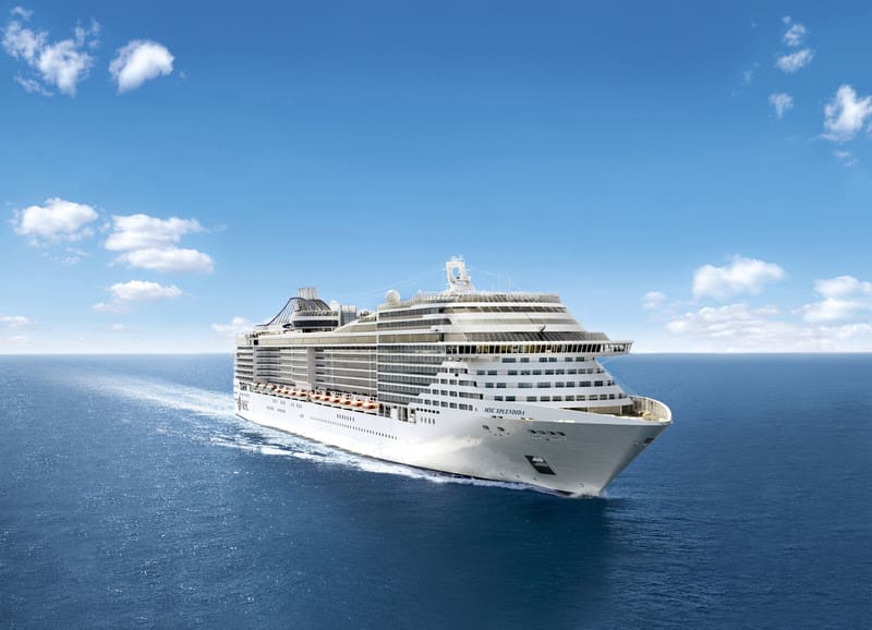 MSC Splendida integra temporada 2024/2025 na América do Sul MSC Splendida integra temporada 2024/2025 na América do Sul