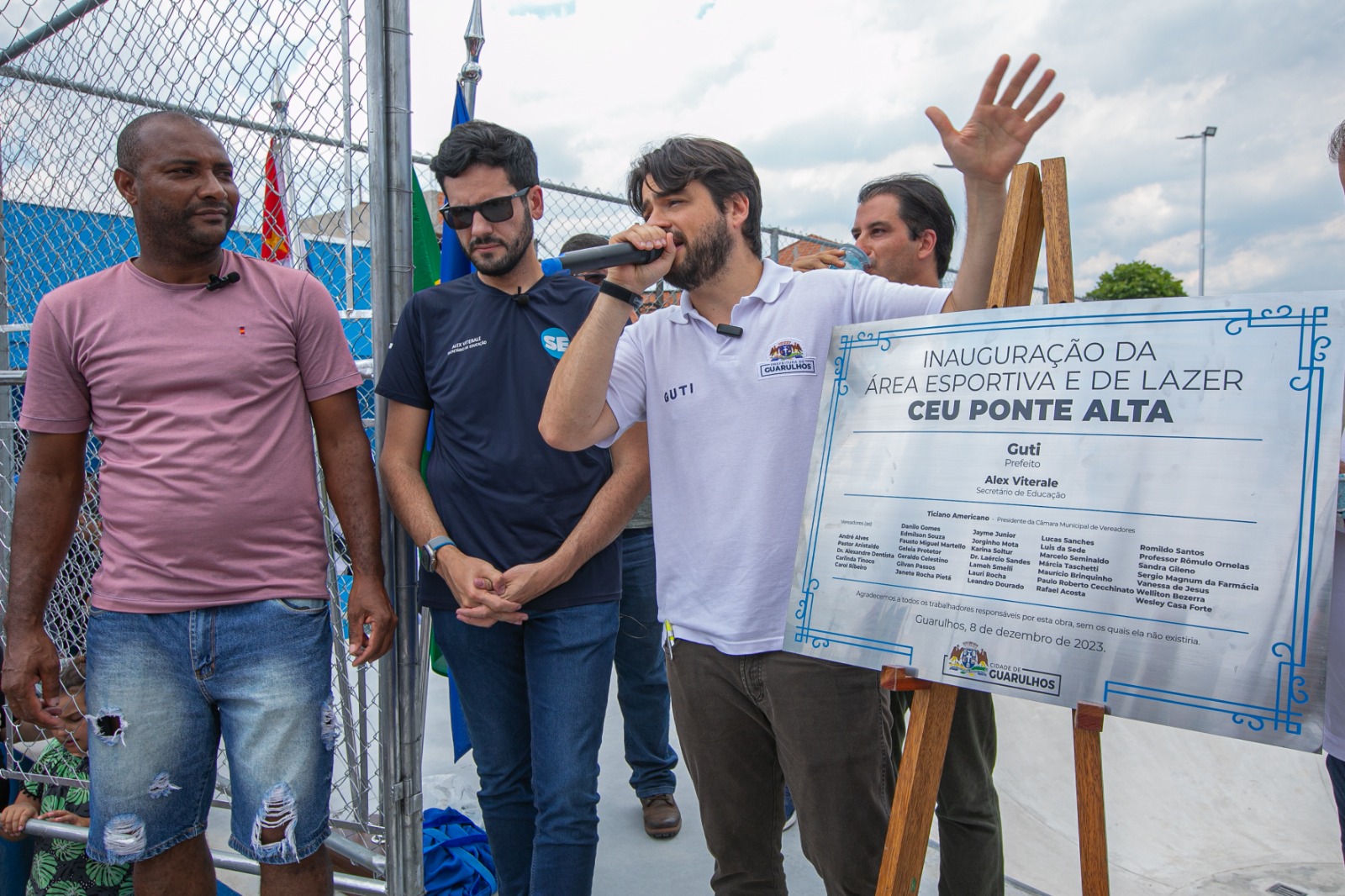 Prefeitura entrega nova área de lazer no CEU Ponte Alta Prefeitura entrega nova área de lazer no CEU Ponte Alta