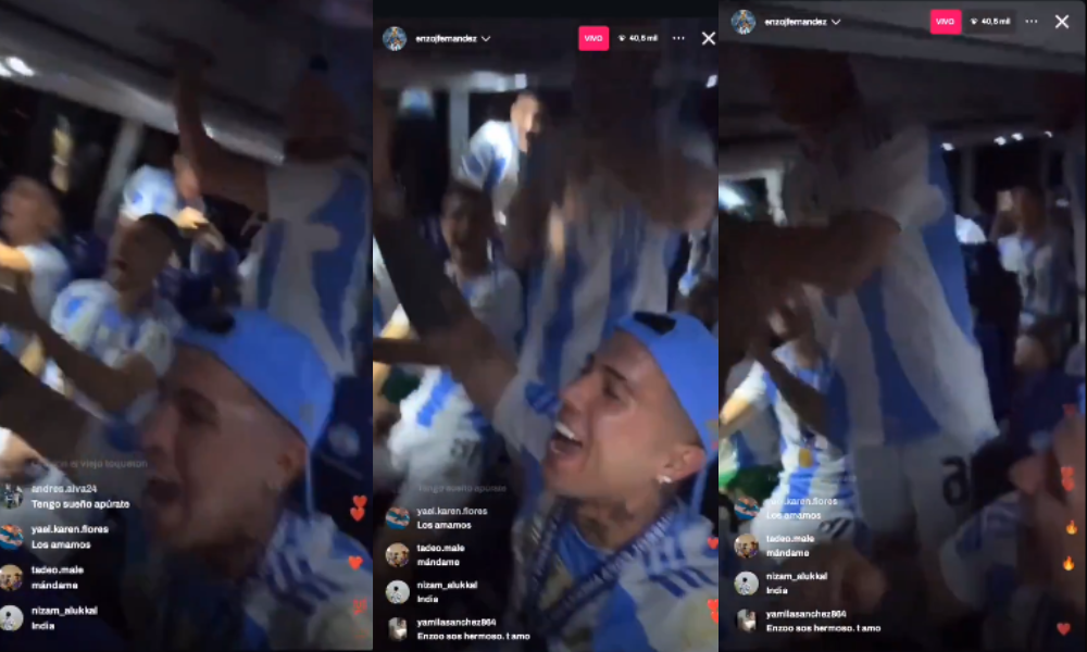 Seleção da Argentina entoa canção de cunho racista e transfóbico durante live Seleção da Argentina entoa canção de cunho racista e transfóbico durante live