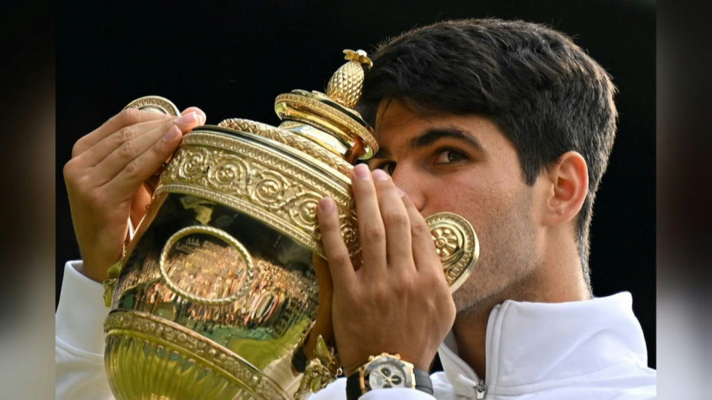 Tênis: veja como ficou o top 5 da ATP após vitória de Alcaraz em Wimbledon Tênis: veja como ficou o top 5 da ATP após vitória de Alcaraz em Wimbledon