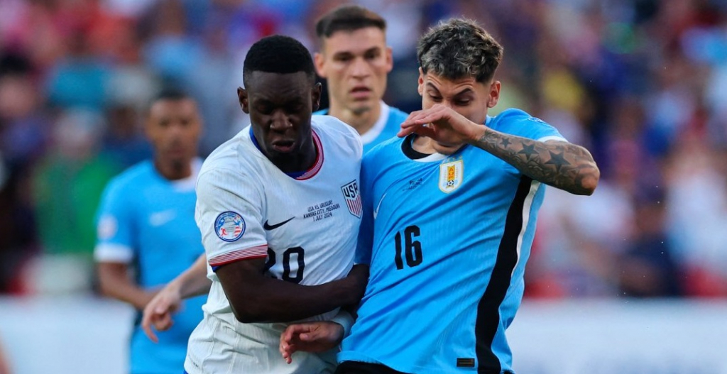 Uruguai vence, fica em 1º e pode pegar Brasil nas quartas da Copa América