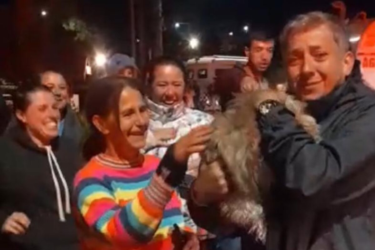 Vídeo: cadelinha Mel é salva por bombeiro de casa tomada por incêndio Vídeo: cadelinha Mel é salva por bombeiro de casa tomada por incêndio