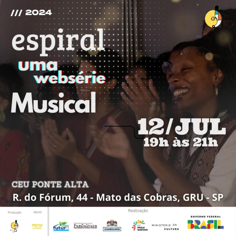Websérie Espiral leva artistas independentes ao palco do CEU Ponte Alta no dia 12