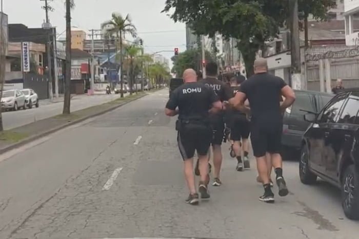 Vídeo: GCMs prendem suspeito durante treino após ouvirem “pega ladrão”