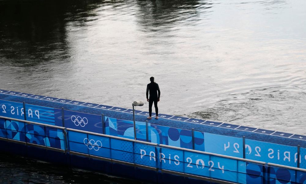 ‘Vou descobrir se fiquei doente amanhã’, diz atleta belga após nadar no Sena ‘Vou descobrir se fiquei doente amanhã’, diz atleta belga após nadar no Sena