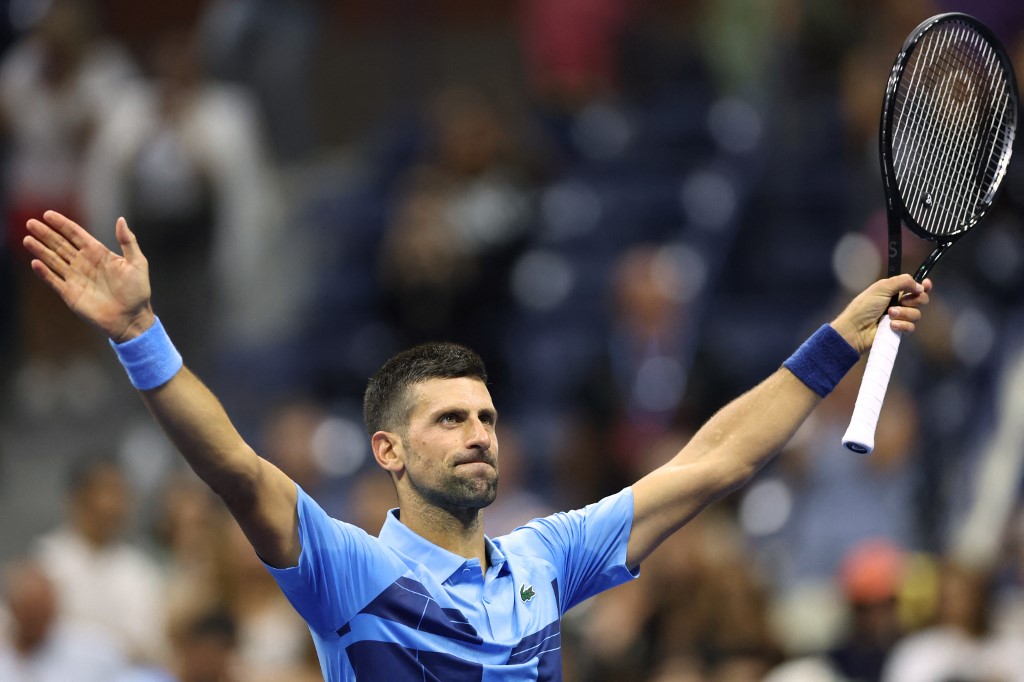 Djokovic marca a sua estreia no US Open com vitória ‘sem sustos’ sobre Radu Albot Djokovic marca a sua estreia no US Open com vitória ‘sem sustos’ sobre Radu Albot