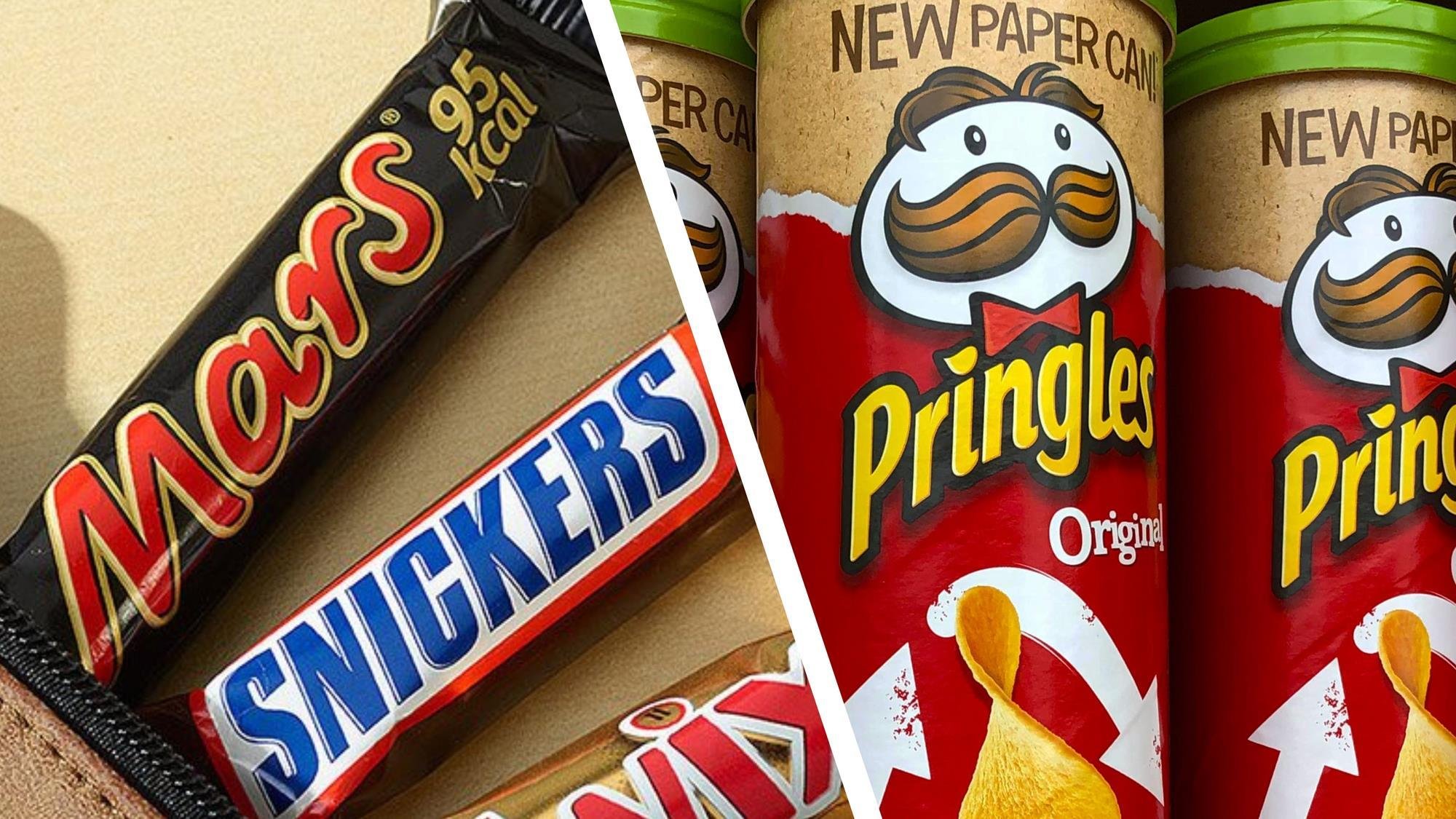 Dona da M&M adquiriu Kellanova, fabricante do Pringles Dona da M&M adquiriu Kellanova, fabricante do Pringles