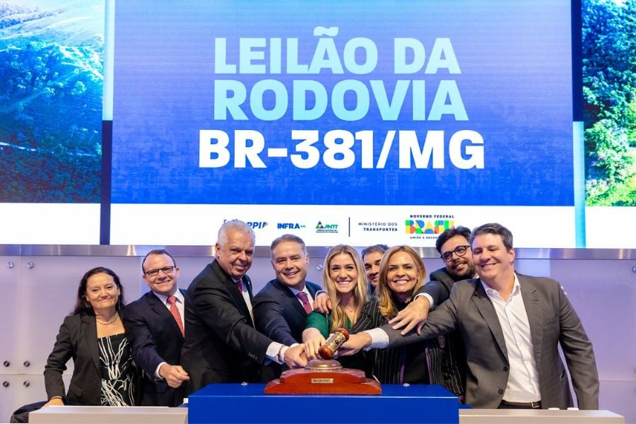 Fundo do Paraná vence leilão para administrar BR-381/MG Fundo do Paraná vence leilão para administrar BR-381/MG