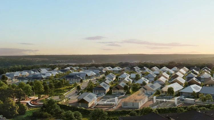 Impressora 3D gigante ‘imprime’ bairro com 100 casas nos EUA Impressora 3D gigante ‘imprime’ bairro com 100 casas nos EUA