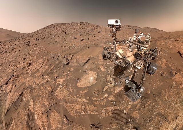 Nasa divulga selfie do rover Perseverance em Marte