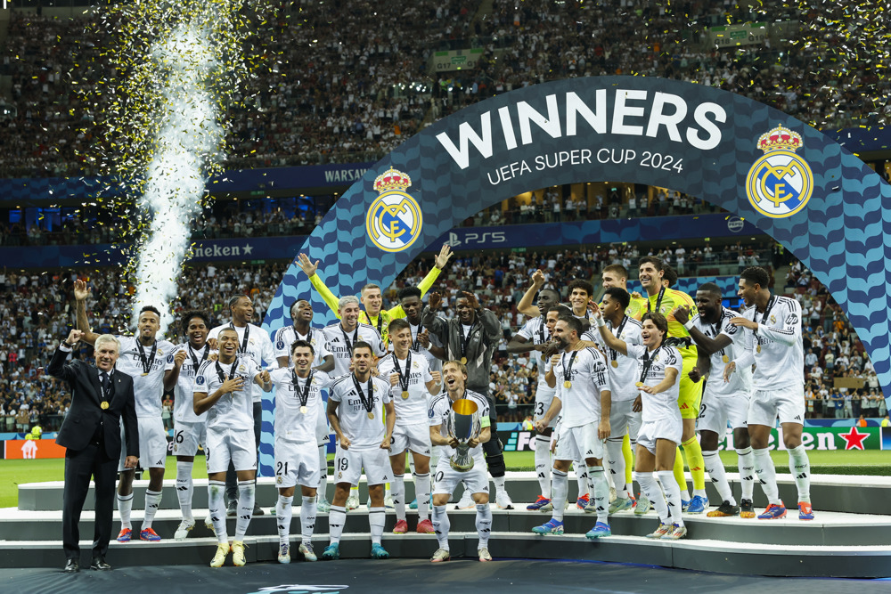 Real Madrid começa a temporada com título sobre Atalanta e se isola como maior campeão europeu Real Madrid começa a temporada com título sobre Atalanta e se isola como maior campeão europeu