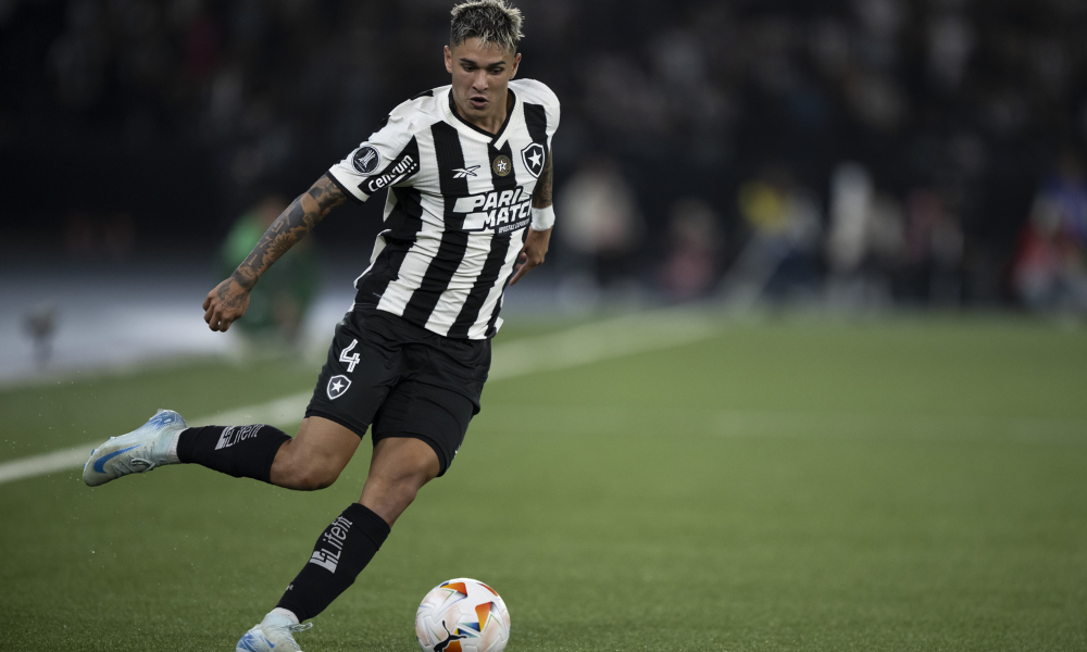 Torcedor do Botafogo é flagrado fazendo gestos racistas após partida com o Palmeiras Torcedor do Botafogo é flagrado fazendo gestos racistas após partida com o Palmeiras