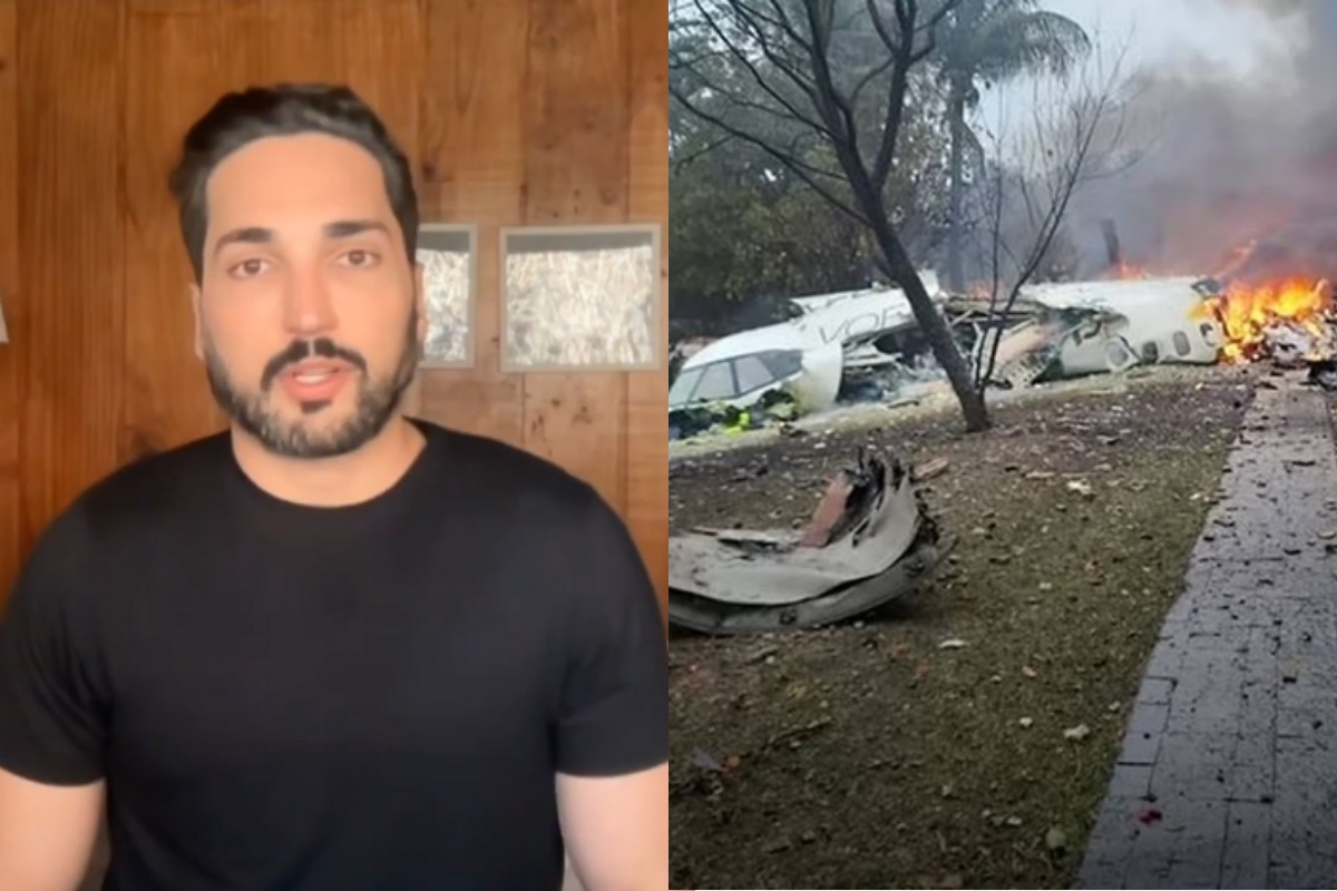 Vídeo: youtuber que alertou sobre queda de avião é vítima de fake news Vídeo: youtuber que alertou sobre queda de avião é vítima de fake news