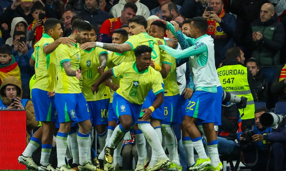 Brasil mantém 5º lugar no ranking da Fifa; Argentina continua na ponta