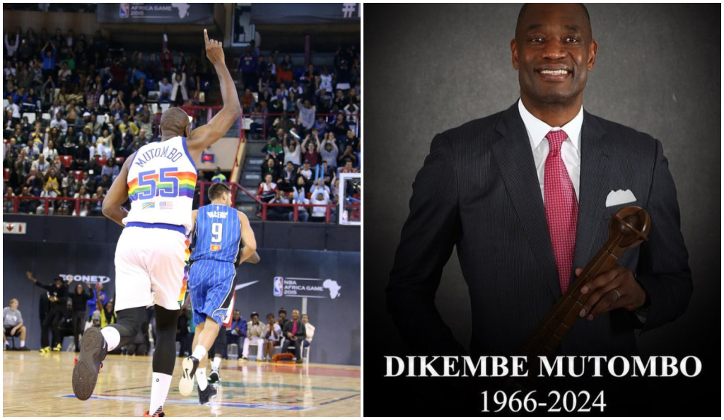 Dikembe Mutombo, lenda da NBA, morre aos 58 anos Dikembe Mutombo, lenda da NBA, morre aos 58 anos