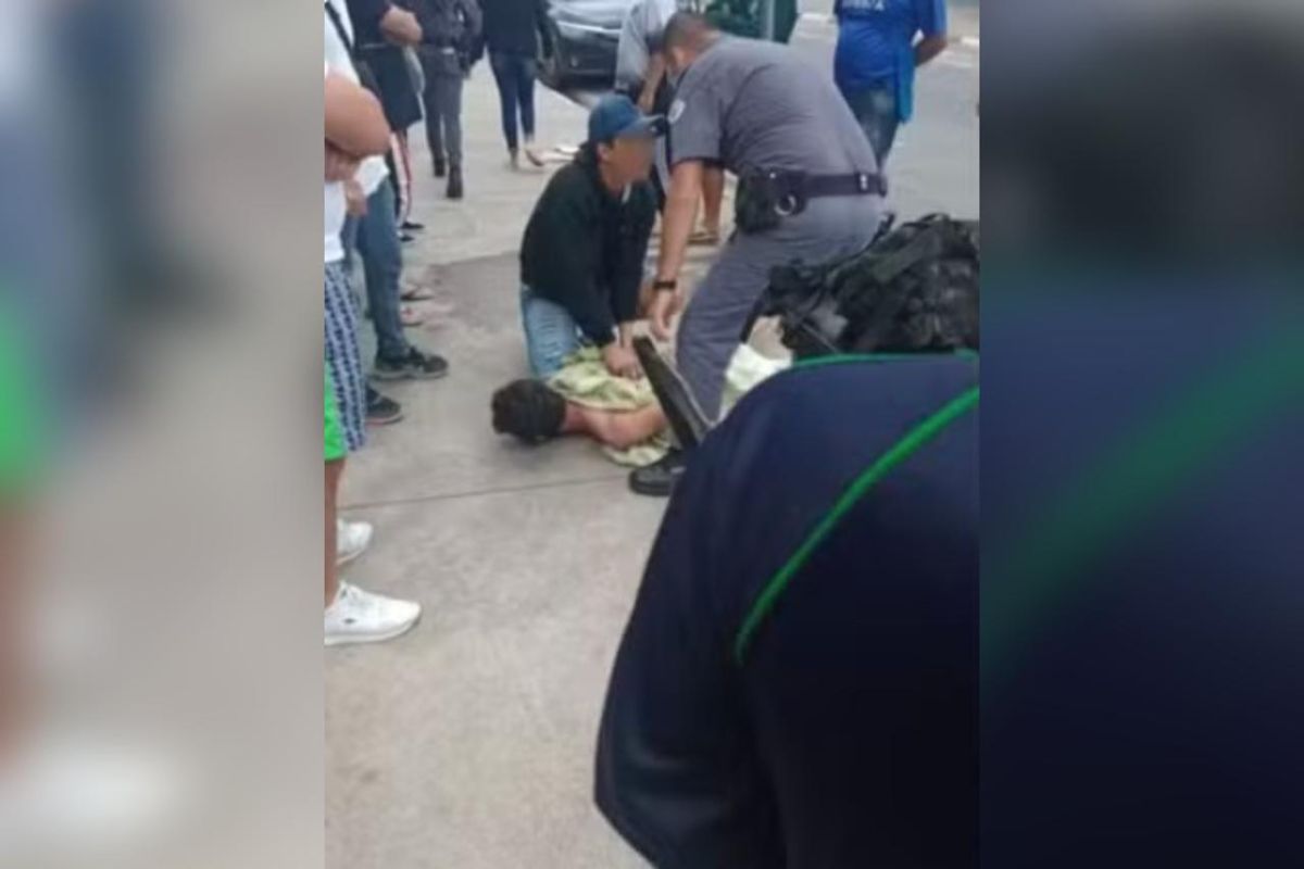 Homem é preso após agredir e tentar estuprar mãe no litoral de SP Homem é preso após agredir e tentar estuprar mãe no litoral de SP