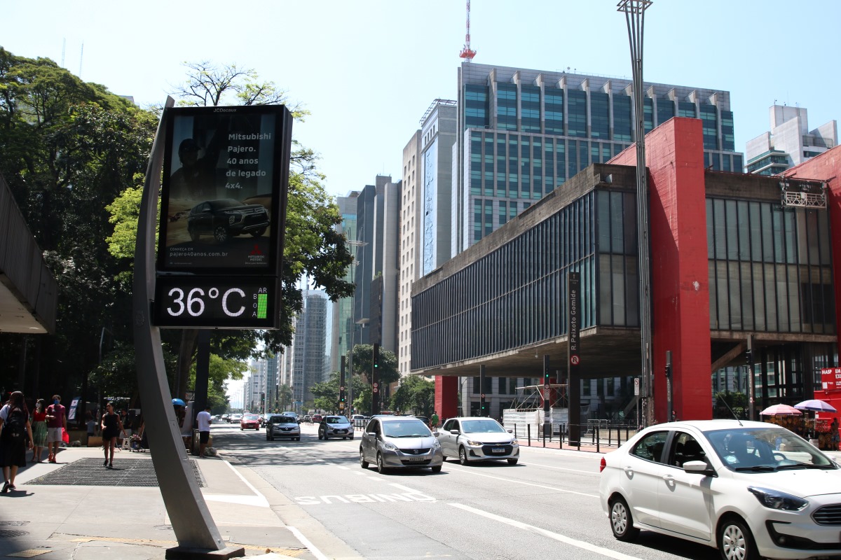 São Paulo pode ter novo recorde de calor nesta quarta, chegando a 36ºC São Paulo pode ter novo recorde de calor nesta quarta, chegando a 36ºC