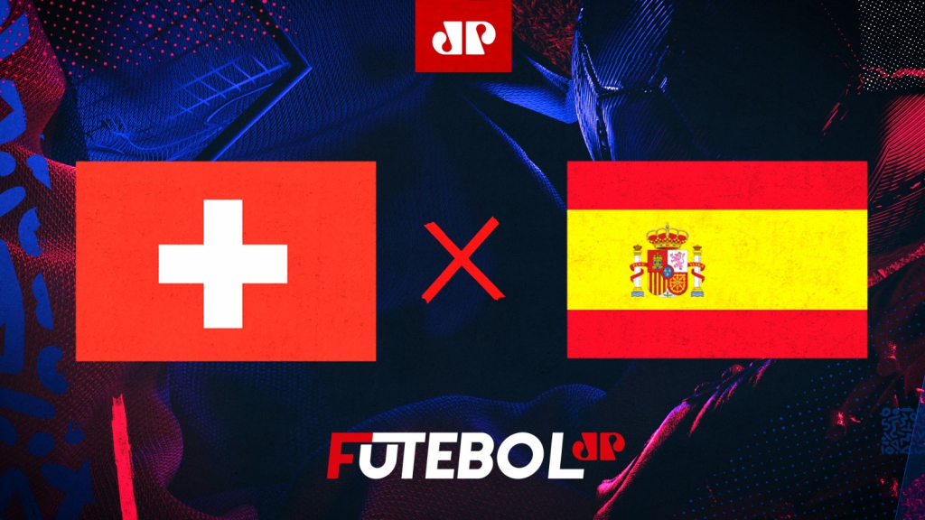 Suiça x Espanha: confira a transmissão da Jovem Pan ao vivo