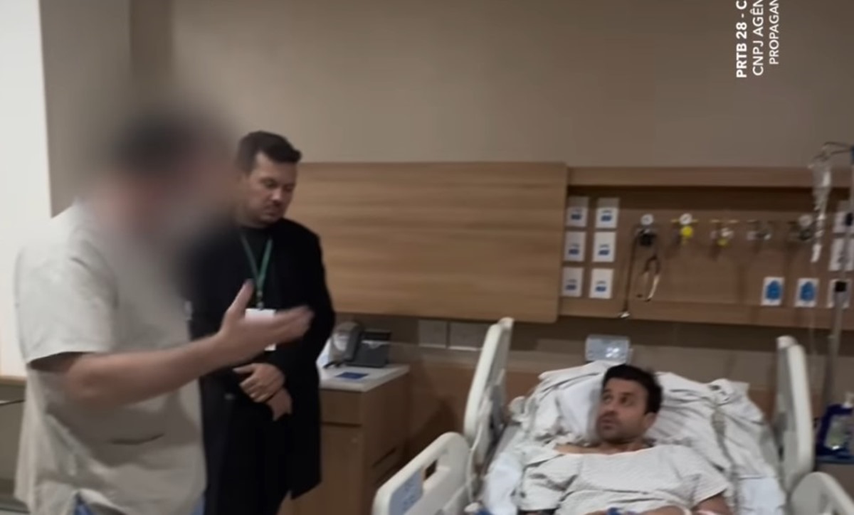 Vídeo de Marçal sendo atendido no Sírio cita “linhazinha de fratura” Vídeo de Marçal sendo atendido no Sírio cita “linhazinha de fratura”
