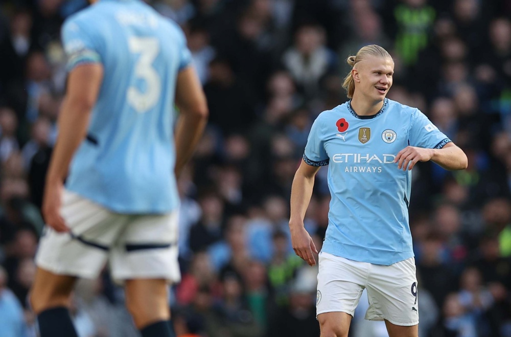 Haaland encerra jejum no Campeonato Inglês e leva o Manchester City à liderança Haaland encerra jejum no Campeonato Inglês e leva o Manchester City à liderança