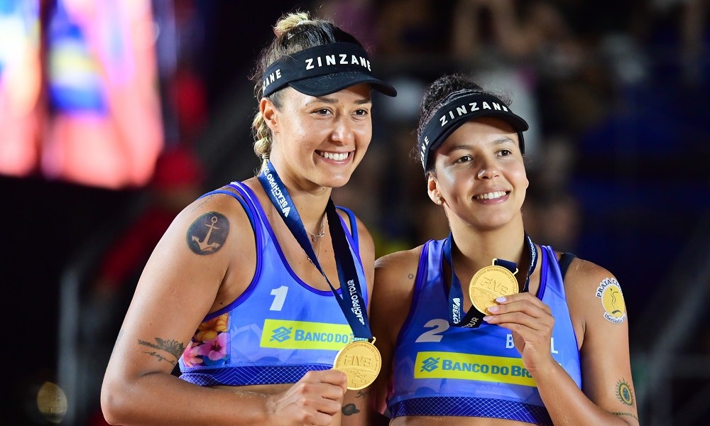 Mundial de Vôlei de Praia: Thamela e Victória vencem etapa de João Pessoa; noruegueses brilham no masculino Mundial de Vôlei de Praia: Thamela e Victória vencem etapa de João Pessoa; noruegueses brilham no masculino