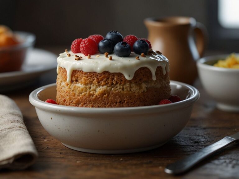 Receita de Bolo de Caneca Low Carb: Praticidade e Sabor em 5 Minutos