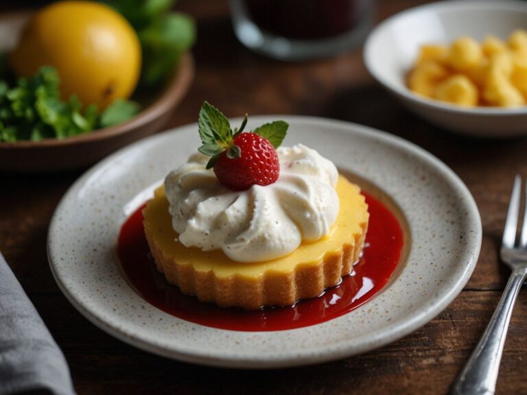 Receita de Receita de Tacinha de Frutas com Gelatina de Água de Coco