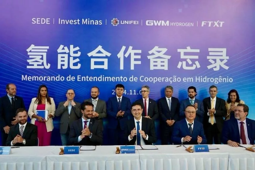 GWM e governo de MG fecham acordo para hidrogênio verde GWM e governo de MG fecham acordo para hidrogênio verde