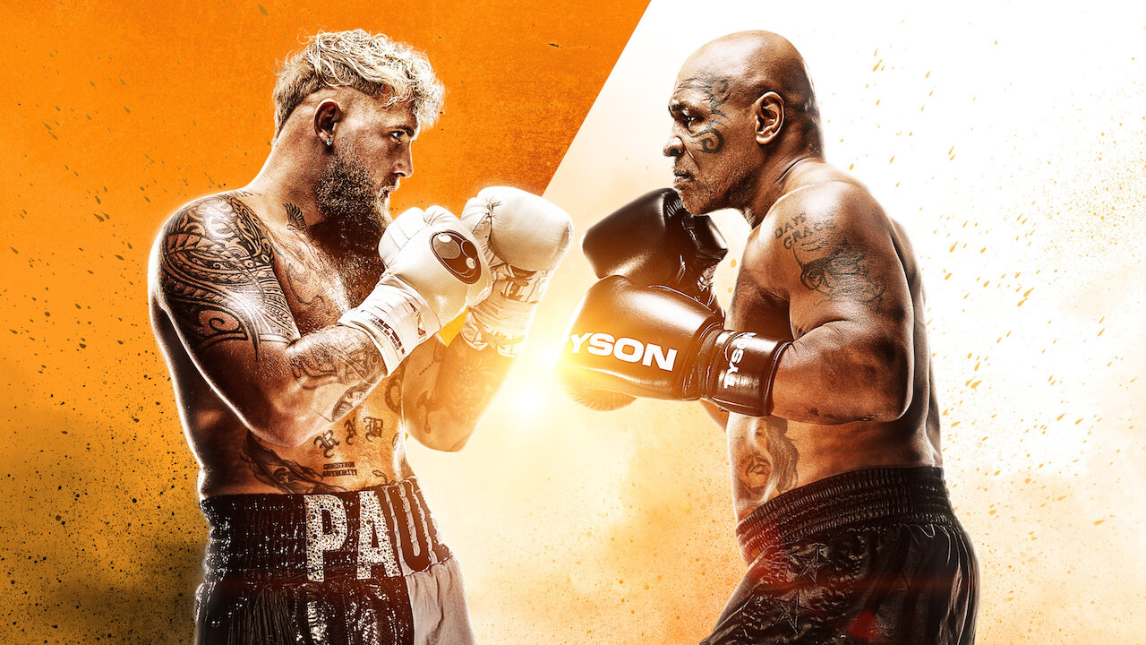 Netflix investe em esportes e vai transmitir luta entre Mike Tyson e Jake Paul ao vivo